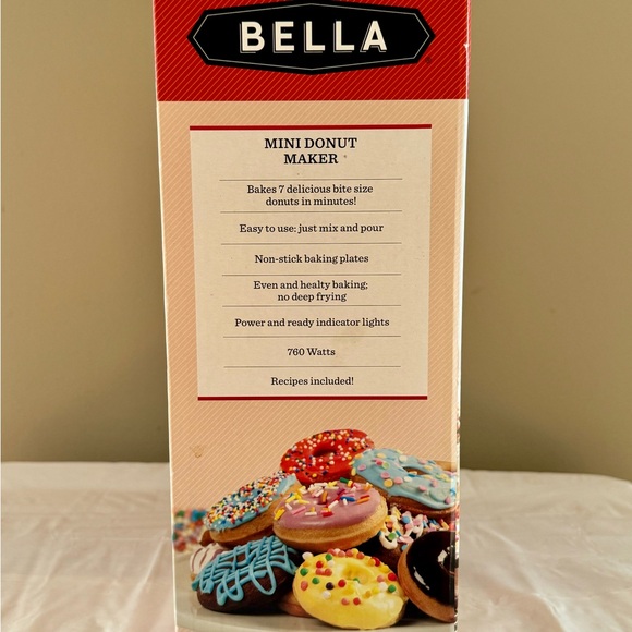 BELLA Mini Donut Maker (Like-New) - Picture 2 of 4